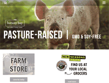Tablet Screenshot of botanybayfarm.com